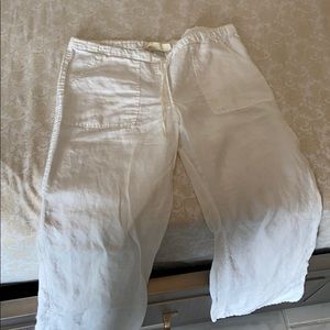 100% linen pants